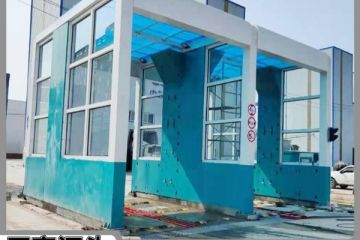 攪拌站洗車(chē)機(jī)-光控感應(yīng)24H不停機(jī)清洗[隆茂鑫晟]